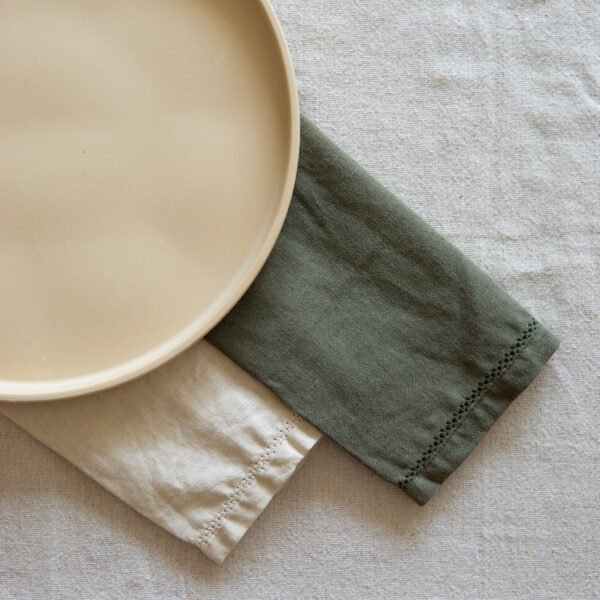 servilletas de tela bordadas