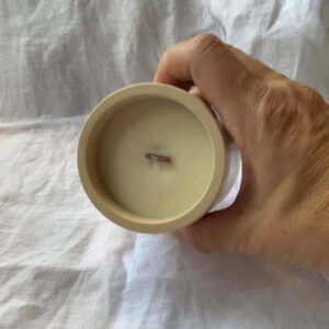 Vela artesanal con tapa "Clara" - OUTLET - Diferentes aromas a escoger