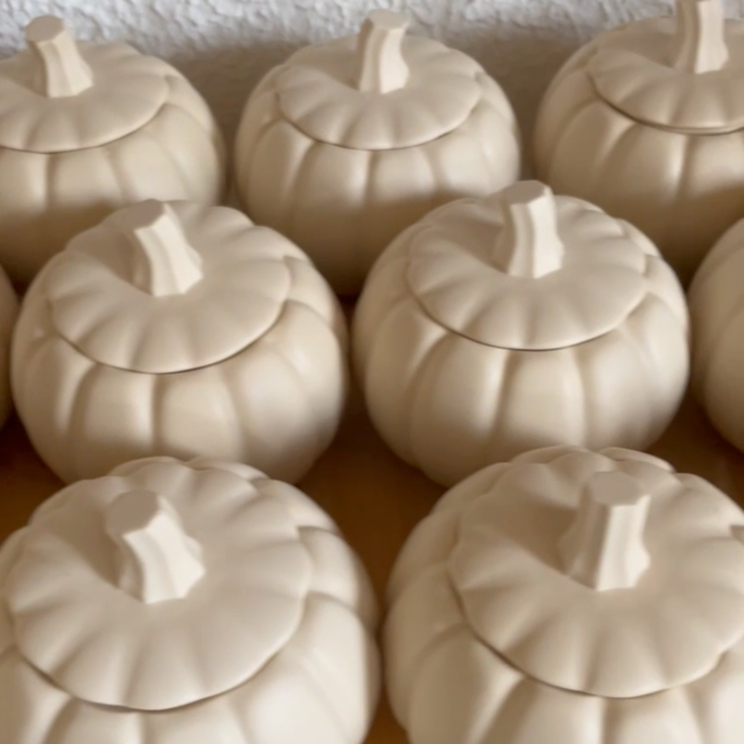 vela de calabaza para otoño